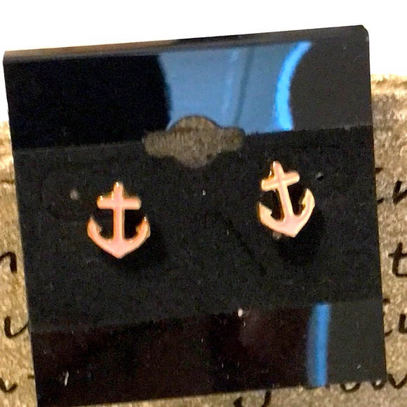 unbranded Jewelry - Anchor with a Cross Earrings